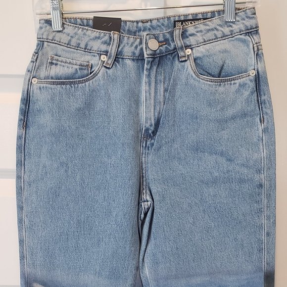 NWT: Blank NYC Digital Field Print Madison Crop Jean - Picture 3 of 9